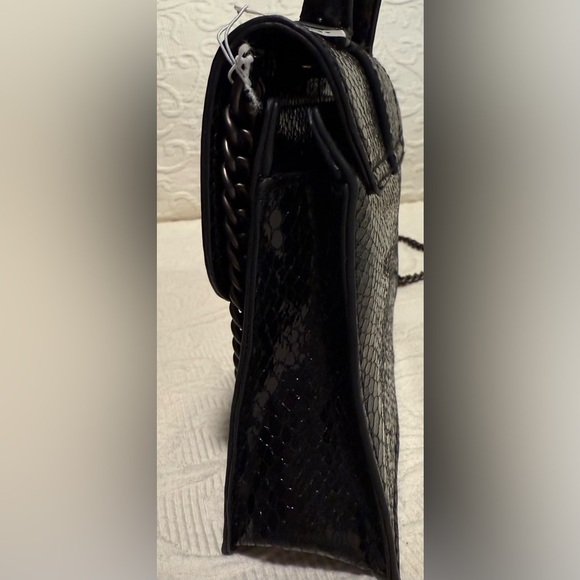 New Steve Madden Elegant Black Women's Handbag - Picture 4 of 8